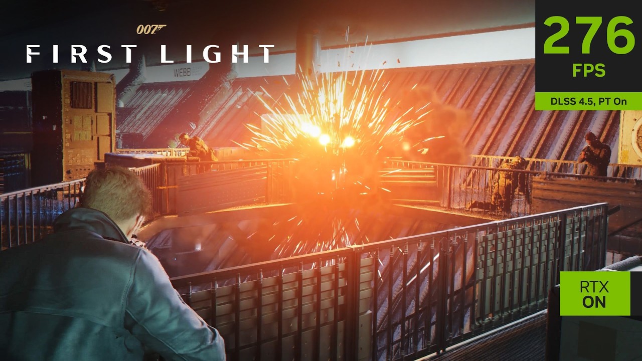 007 First Light &ndash; Path Tracing & DLSS 4.5 Ray Reconstruction RTX Update