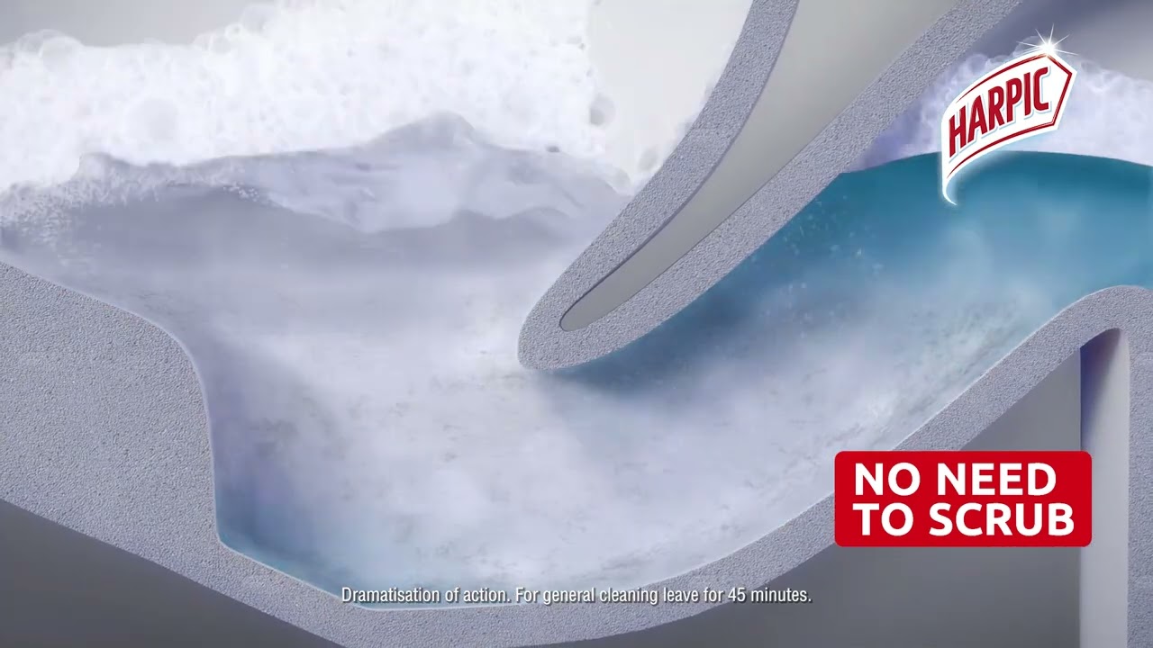 NEW Harpic Fresh Power Cleaning Tablets | Easy Cleaning Where The Brush Can&rsquo;t Reach!