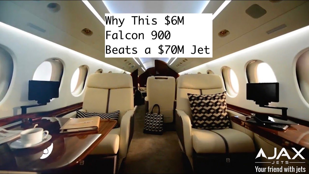 Why This $6M Falcon 900B Beats a $70M Jet