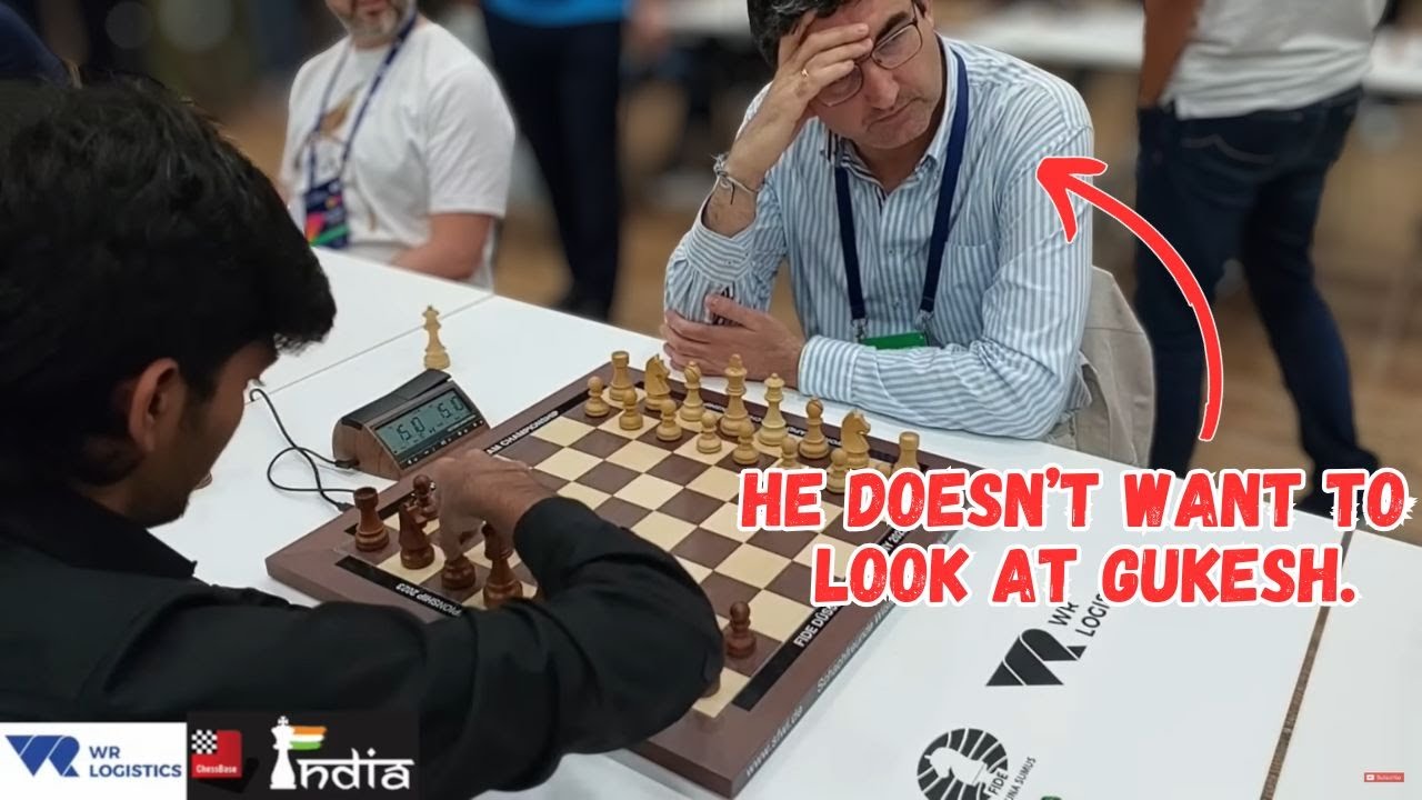 Gukesh Crushed Kramnik with insane Knight Sacrifice...