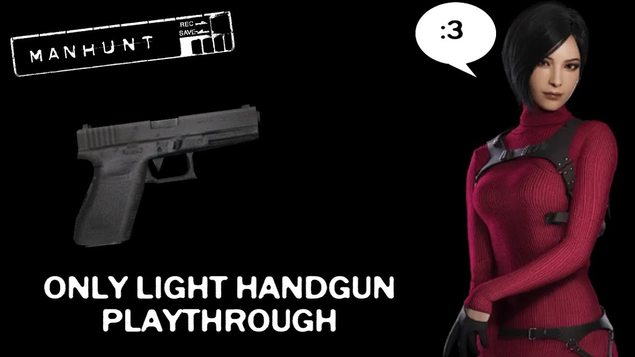 Manhunt Only Light Handgun Playthrough