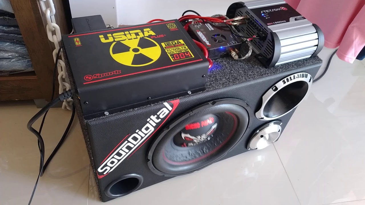 caixa trio top (bomber, jbl, stetsom, soundigital, usina)