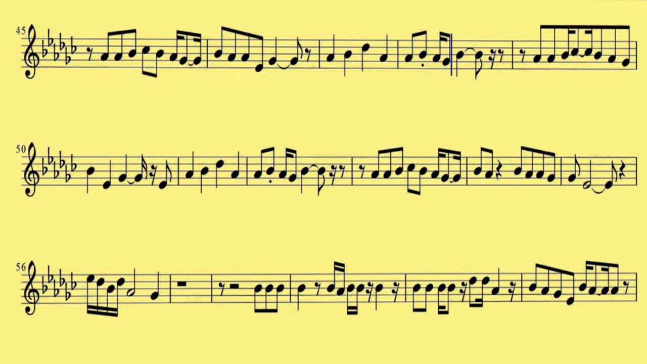 [ tenor Sax ]  Counting Stars - One Republic
