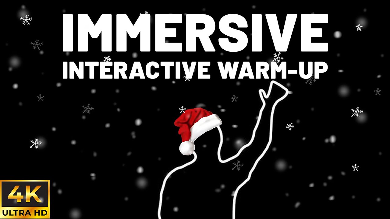 COPY MY ACTIONS CHALLENGE &ndash; Christmas Interactive Warm Up Game (FOLLOW ALONG)