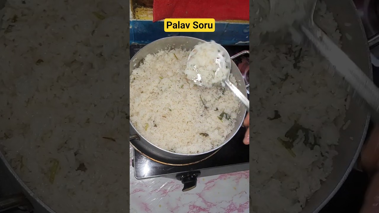 😋 Palav Soru Ghee rice ipdi senju parunga #gheerice #minivlog192 #neisoru #pulav #palav #rosepetals
