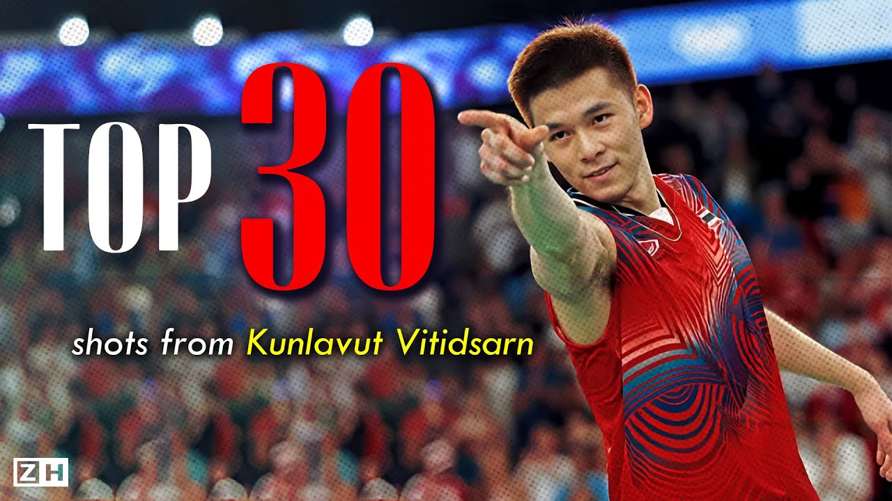 30 SHOTS that show Kunlavut Vitidsarn is HIM.