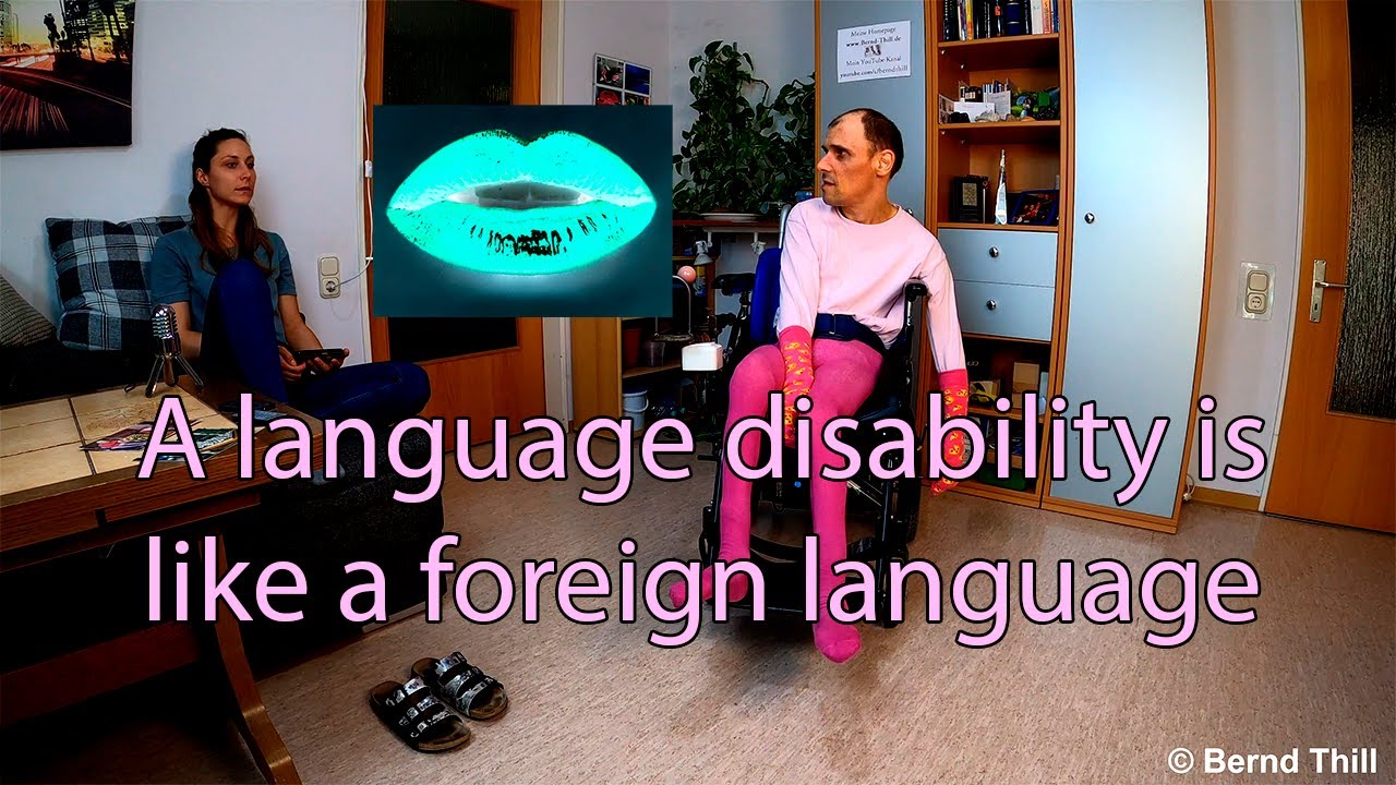 Probleme mit der Sprachbehinderung im Alltag (Problems with language disability in everyday life) 4K