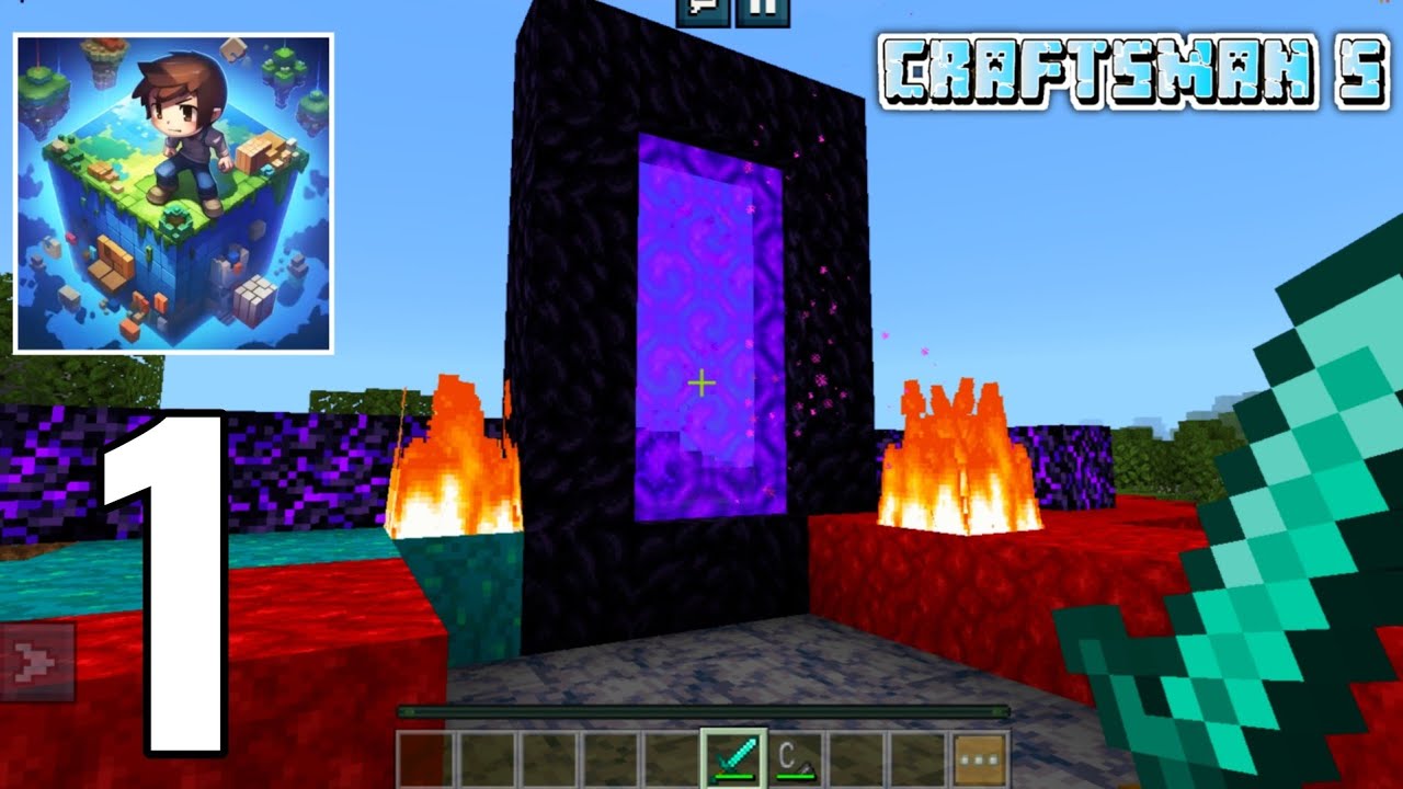 Craftsman 5 - FIRST SURVIVAL WORLD - Survival Gameplay Part 1