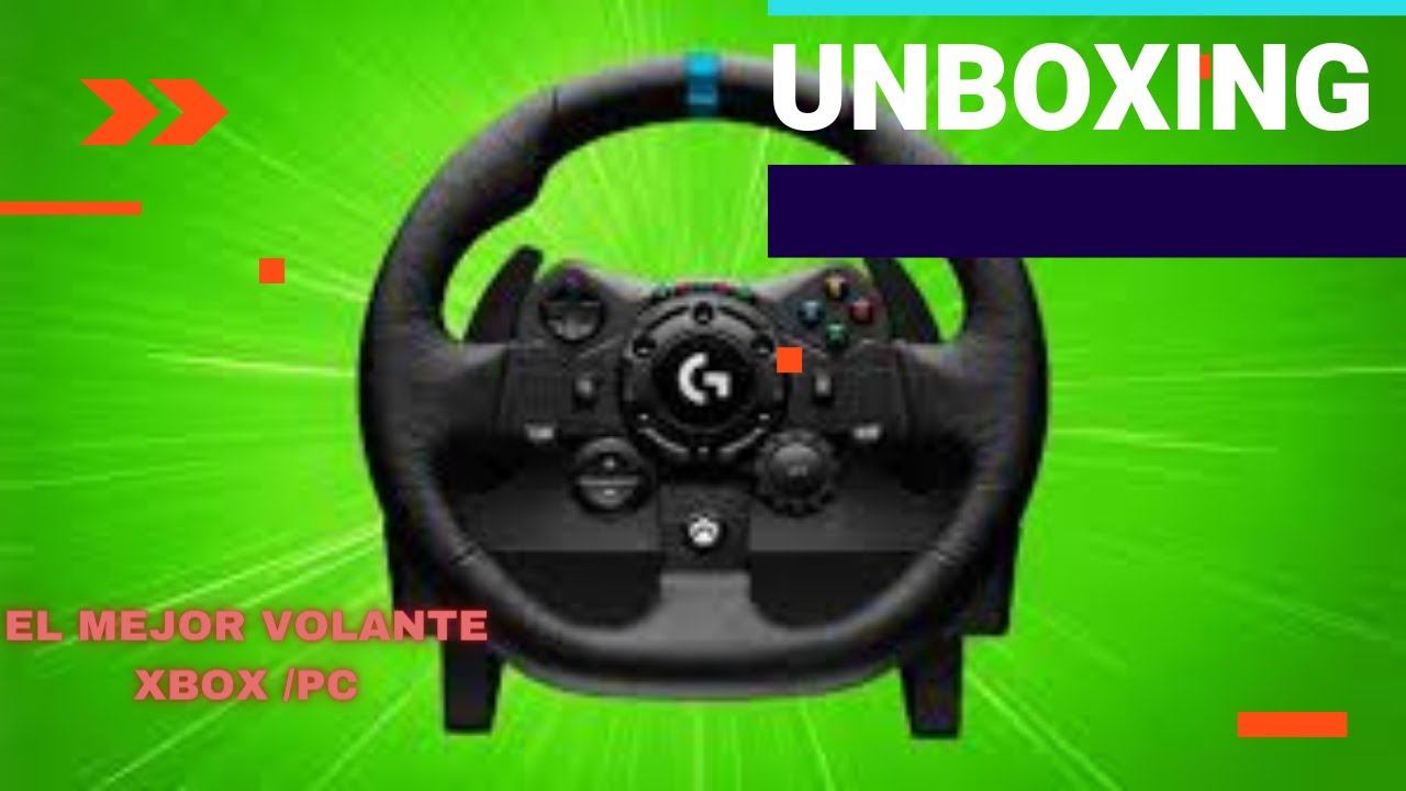 UNBOXING VOLANTE LOGITECH G923 PARA XBOX SERIES S😍🚨🔥