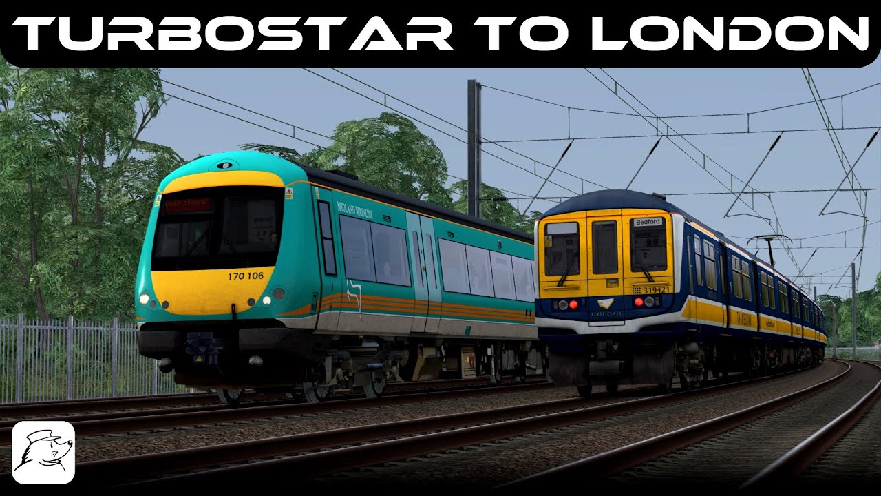 Turbostar to London! | BR Class 170 | Midland Main Line