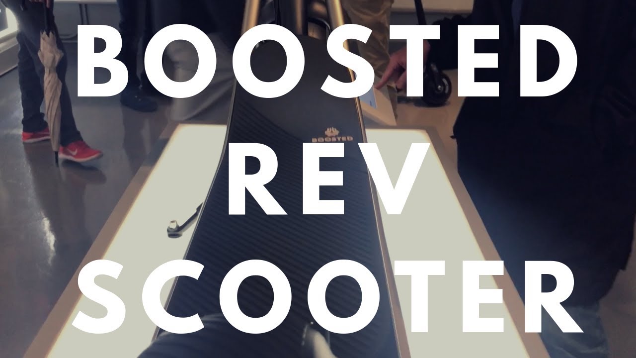 First Look At The Boosted Rev Scooter 🛴 !