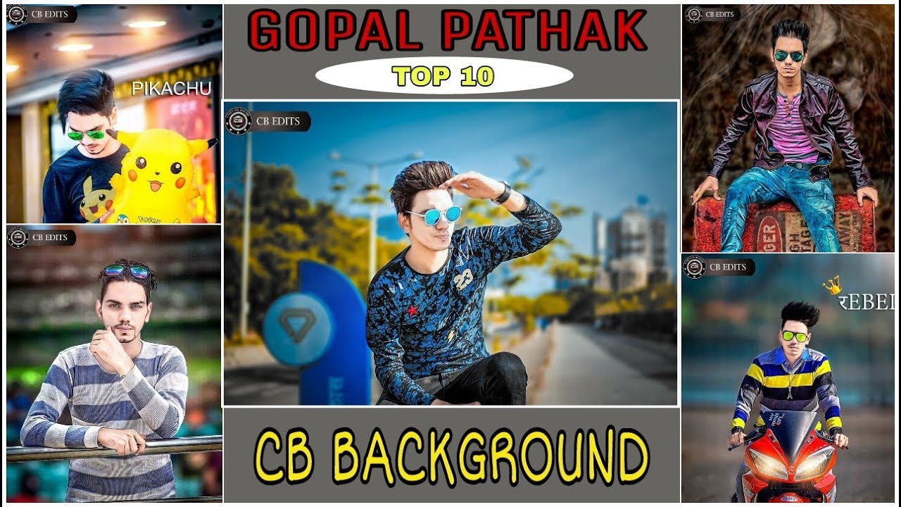 Real gopal pathak cb backgrounds // gift for you //