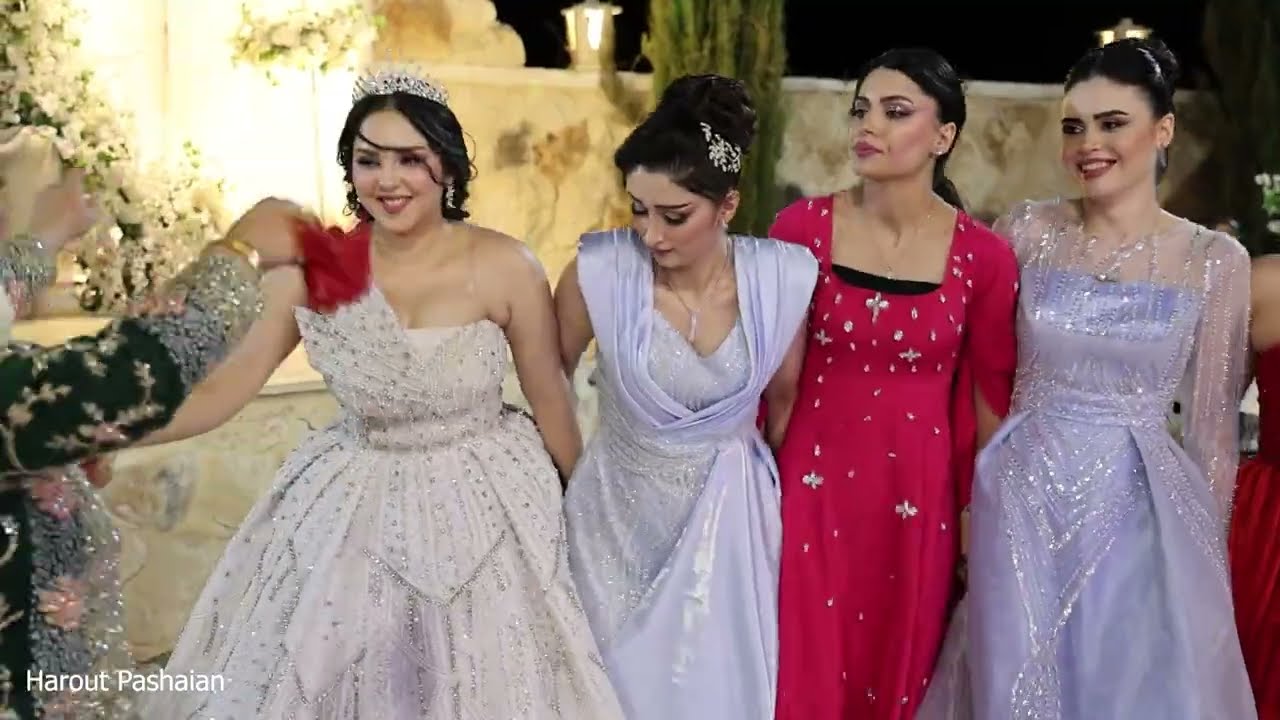 رقص كردي من عرس / رمضان و يارا / الفنان عامر رمو / منتجع تشيللو السياحي