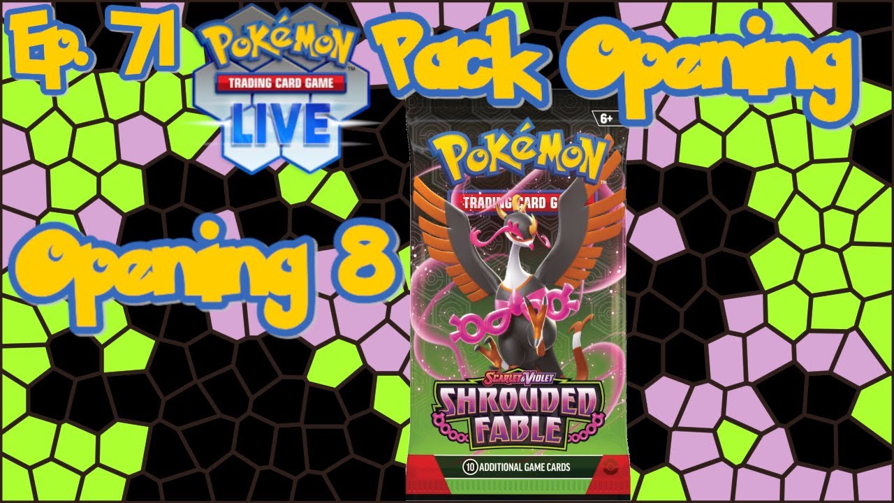 Crogunk Sprinting Through The Jungle - Opening 8 Shrouded Fable Packs - TCG Live Pack Opening Ep. 71