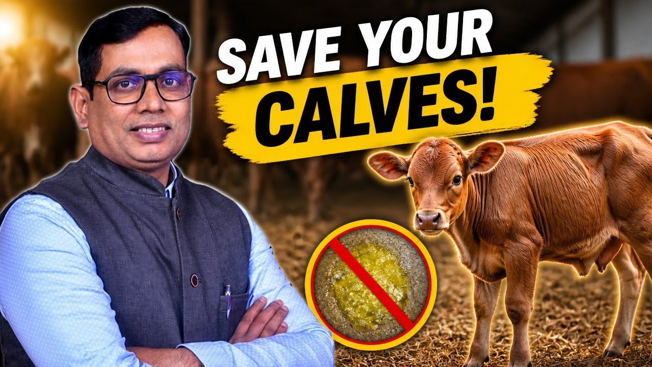 Treat Calf Diarrhea (Scours) - Tips from Dr Shanker Vet