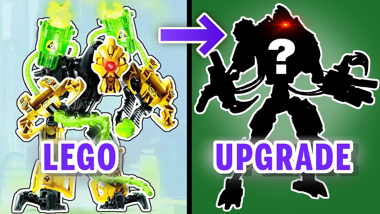 How To Use MELTDOWN's LEGO Parts To Build Bionicle MOCs