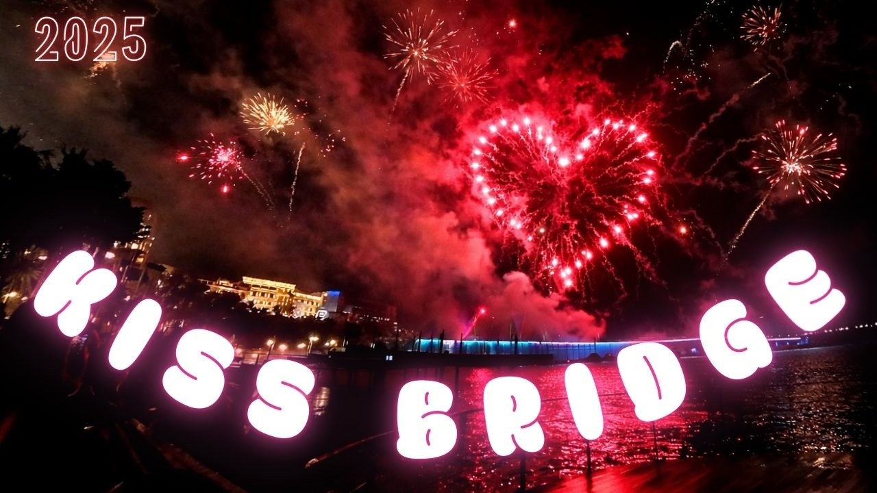 Phu Quoc Kiss Bridge Fireworks 2025 - Unfiltered Cinematic Trip