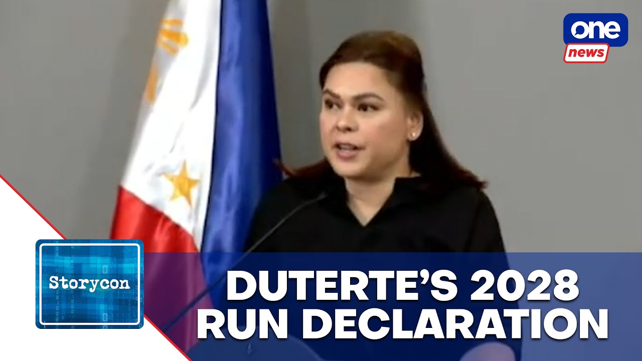 Tiangco: 4th impeachment complaint vs VP Sara a reaction to her presidential bid | Storycon
