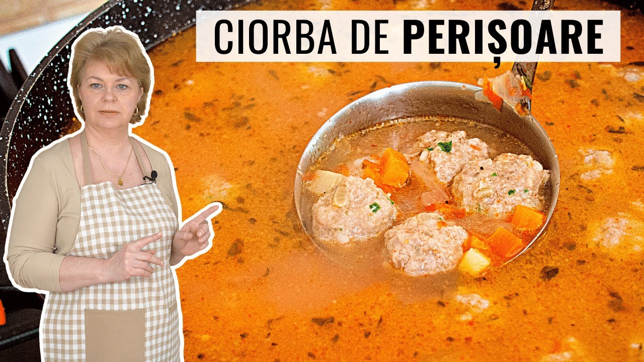 👉 Așa fac eu PERIȘOARE PUFOASE! Rețeta de ciorbă de perișoare din carne amestec, acrită cu borș!