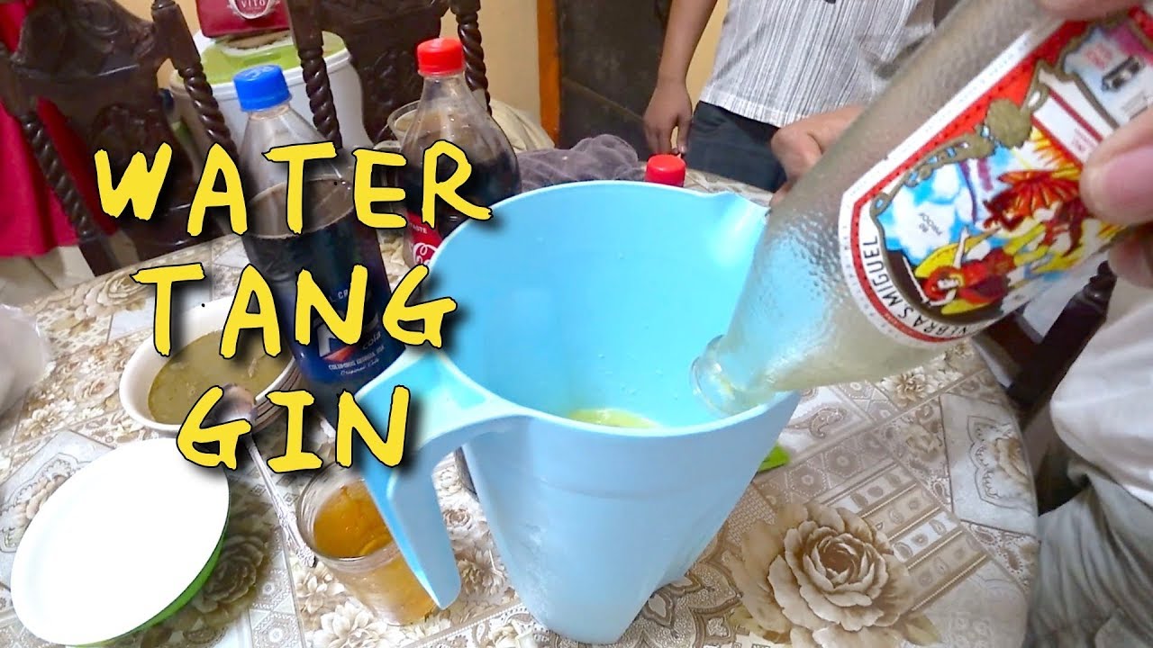 San Miguel Ginebra Mixology | Korean tries Filipino local drinking style