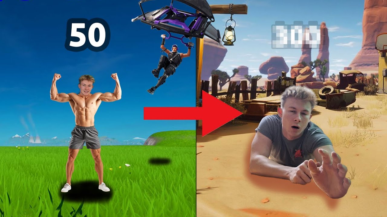 💀 = 50 Liegestütze - EXTREME Sport Challenge / Fortnite