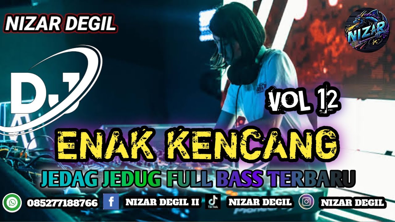 ENAK KENCANG VOL 12 || JEDAG JEDUG FULL BASS TERBARU 🎧 REMIX 2025