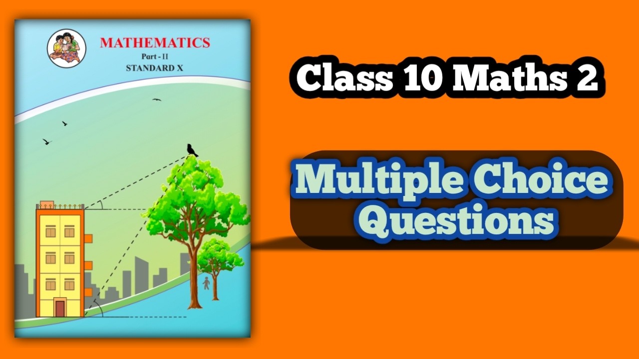 Class 10 Maths 2/MCQ/Multiple choice qustions/Maharashtra State Board/SSC Exam 2026 #class10maths