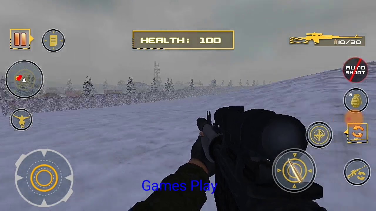 Sniper Counter Attack Commando Mission Enter Enemy Base Game Part 1