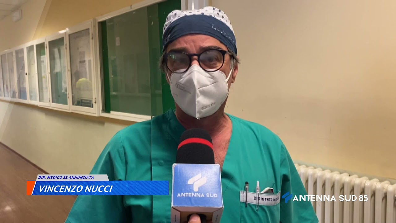 16  Aprile 2021   Palagiano TA   fiocco rosa in ambulanza