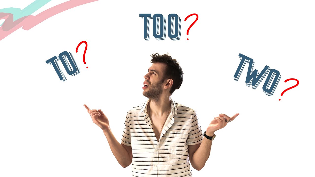 TO, TOO и TWO | Урок английского языка