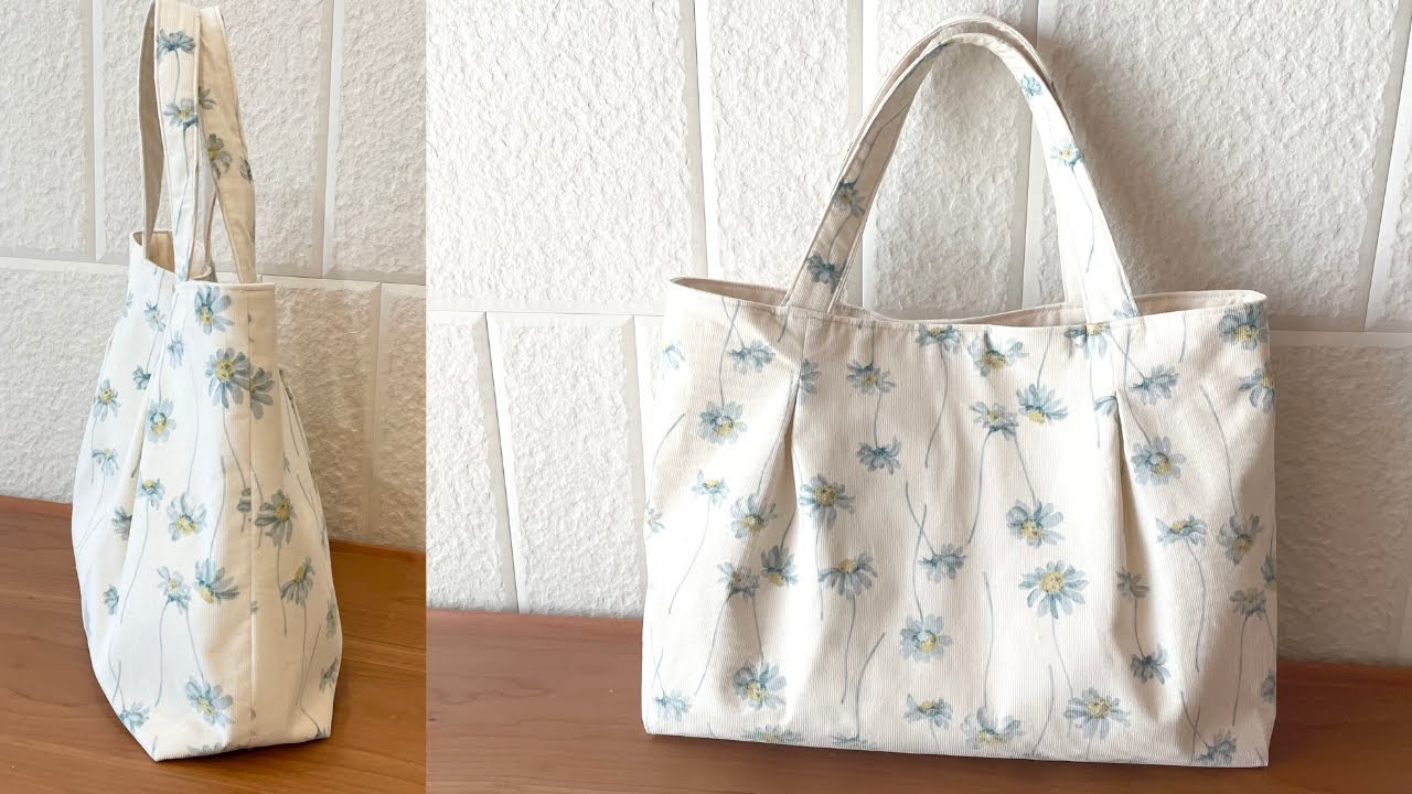 sewing トートバッグの作り方　DIY包　Borsa fai da te　DIY बैग　Doe-het-zelf tas　กระเป๋าทำเอง　kendin yap çanta　BegDIY