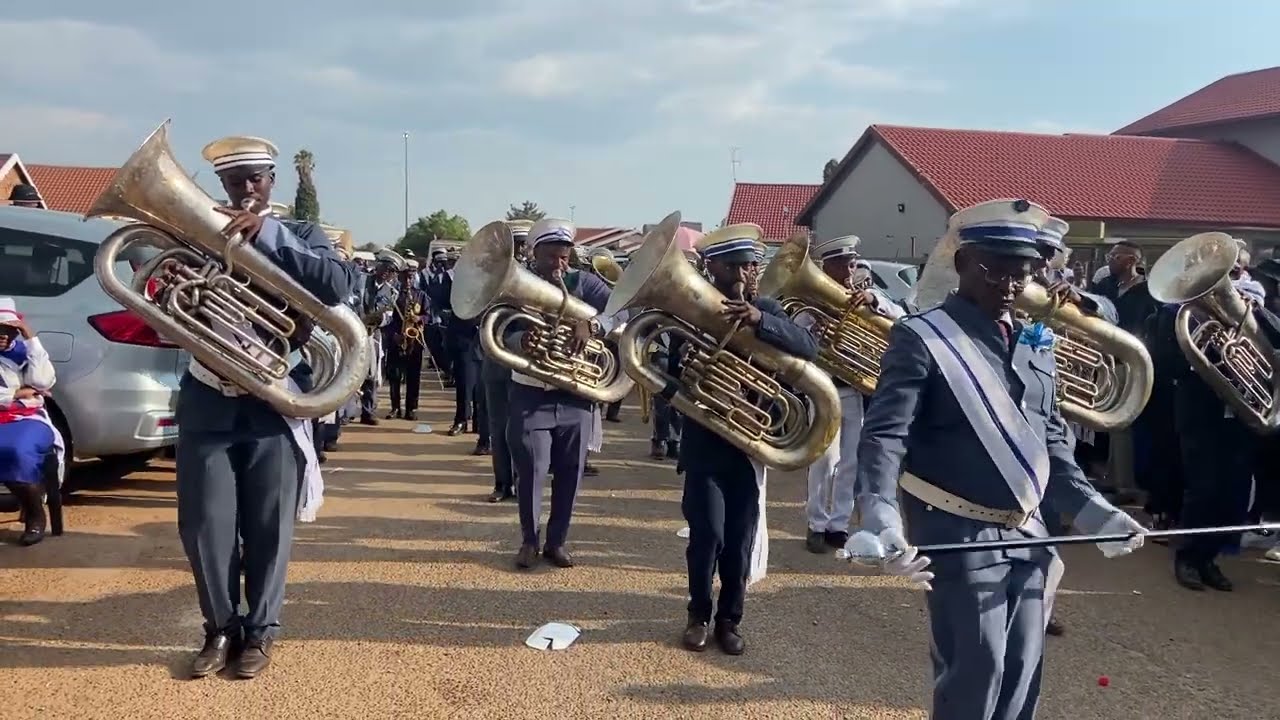 AIE brass band “Silver force” tribute to Phehello and Lesego 25 January 2026