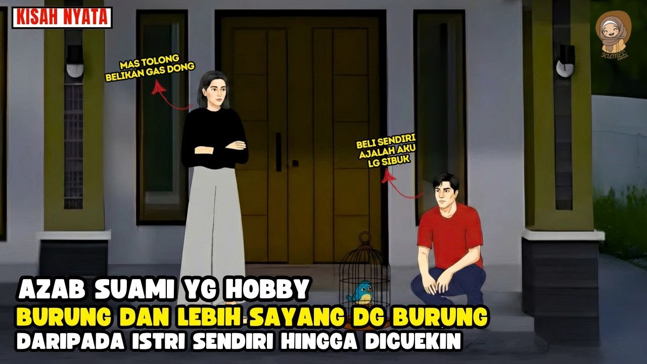 AZAB SUAMI LEBIH SAYANG BURUNG PLIHARAAN DARI PADA ISTRI YANG SAKIT AKHIRNYA MATI DI PATOK BURUNG