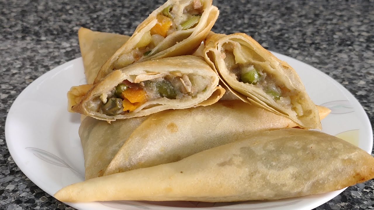 Tips & Cara Samosa Kentang Daging Garam Masala Garing Walaupun Dah Simpan Dalam Fridge