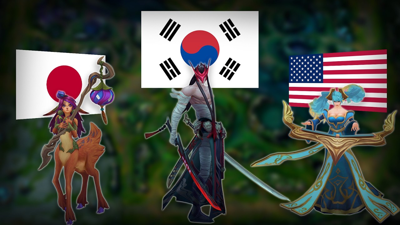 Your server changes what champions you play.
