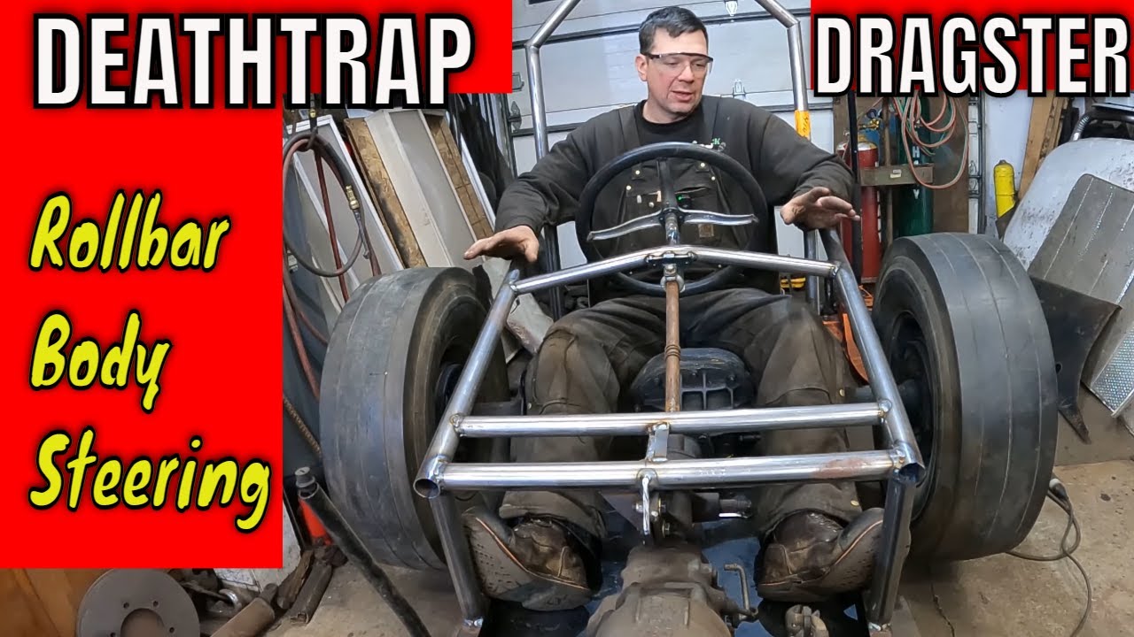 Я превратил багажник купе Model T в кузов дрэгстера: сборка драгстера на Deathtrap Rail
