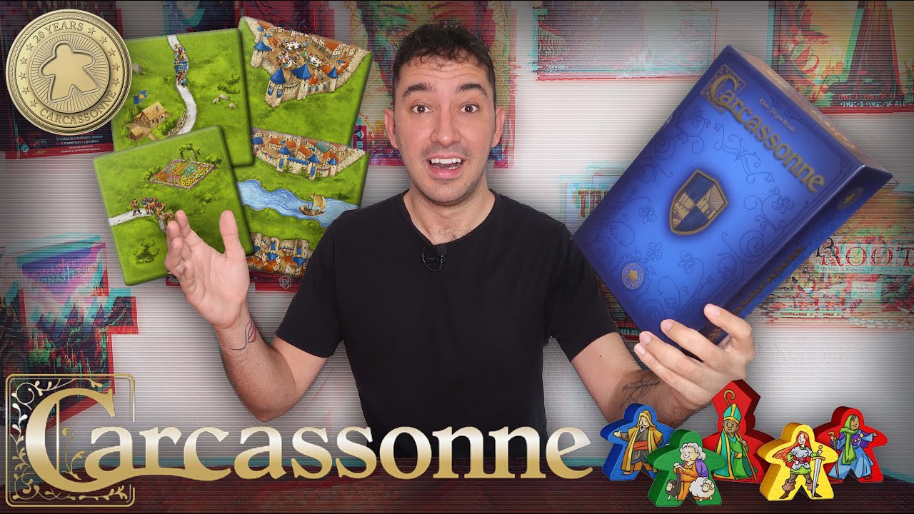 CARCASSONNE 20 ANIVERSARIO | cómo se juega 🏰