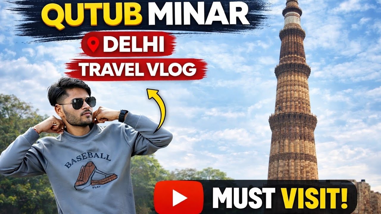 Qutub minar visited vlog part 2 .... 