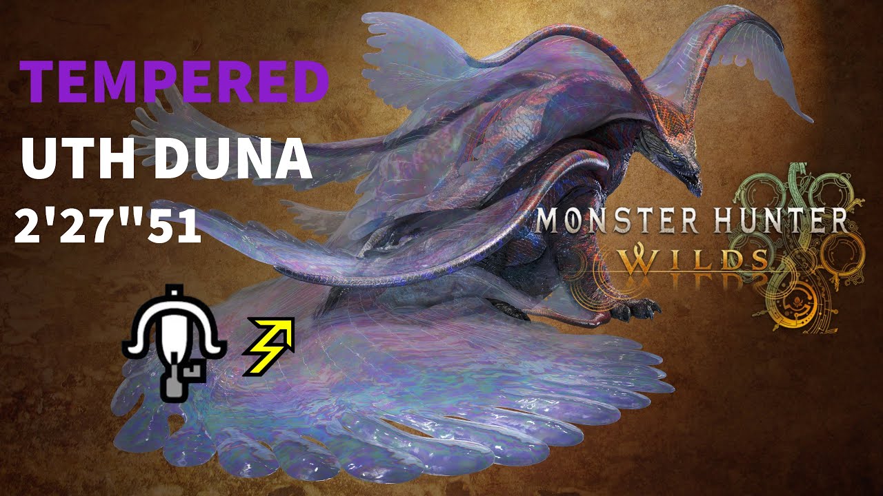 MH Wilds | Tempered Uth Duna Freestyle Solo (LBG) | 2&rsquo;27&rdquo;51