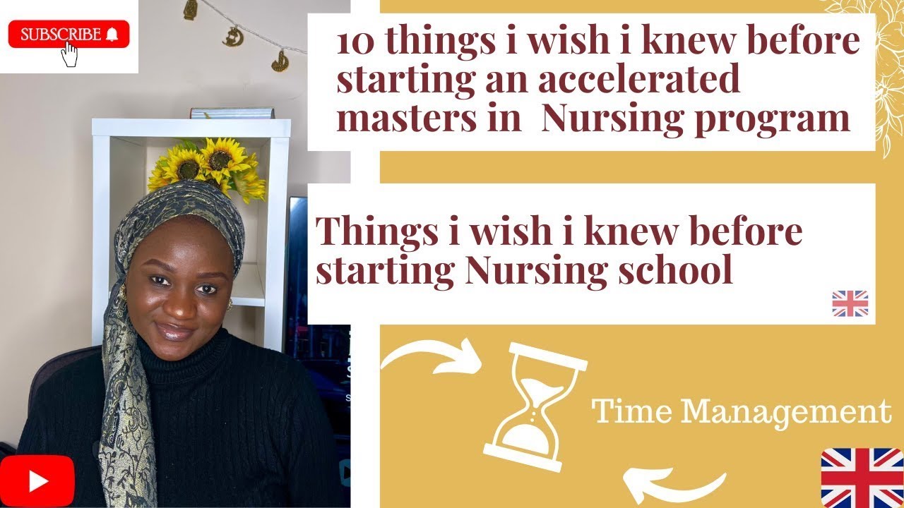 10 Things i wish i knew before starting an accelerated master's in nursing program (No one told me)