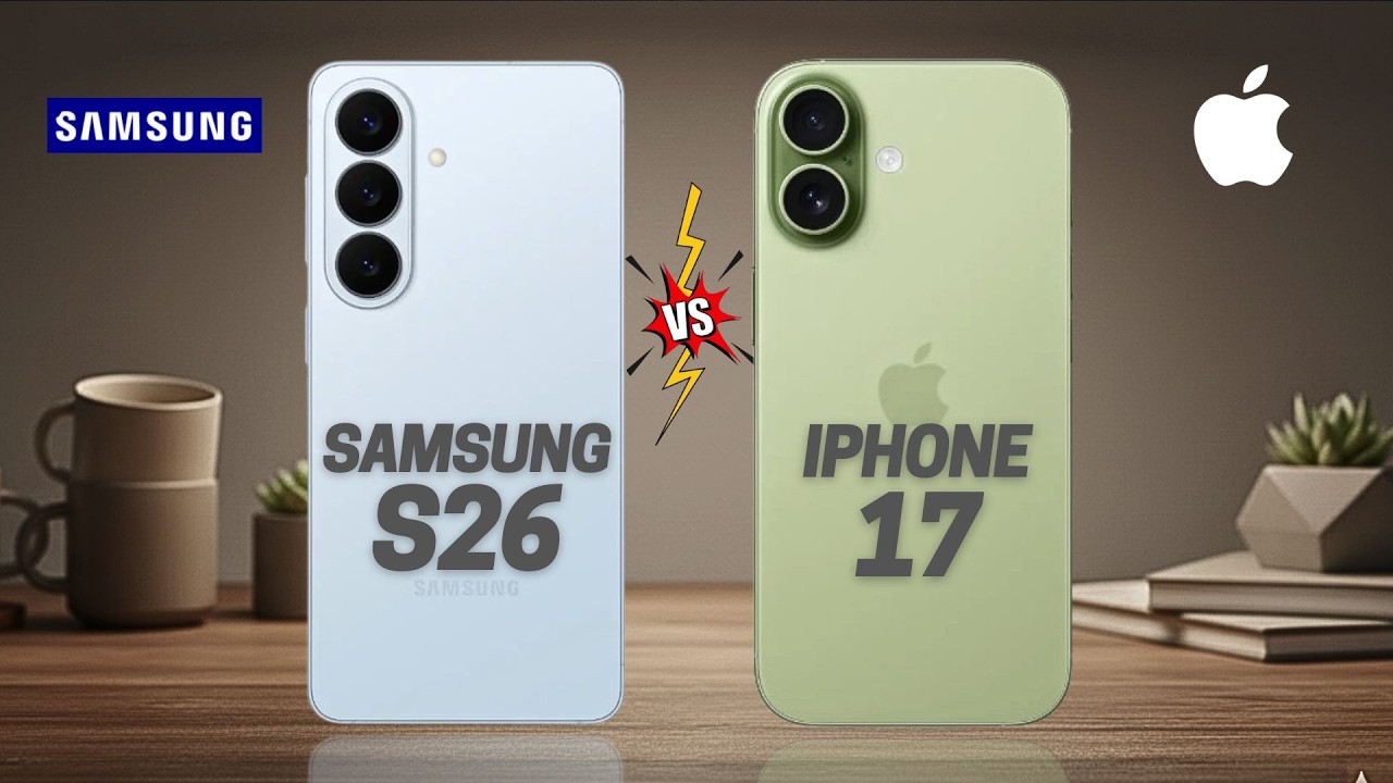 Samsung S26 vs Iphone 17  Full comparison ⚡Which one is Best
