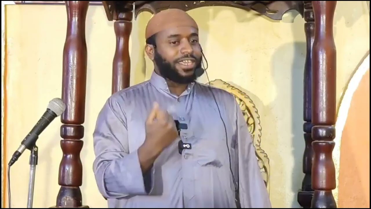 Ustaaz Riyadh Abdallaah kuxba jumm gorsa Ajjaibaa qooda irraa fudhaa caqsaa erga 