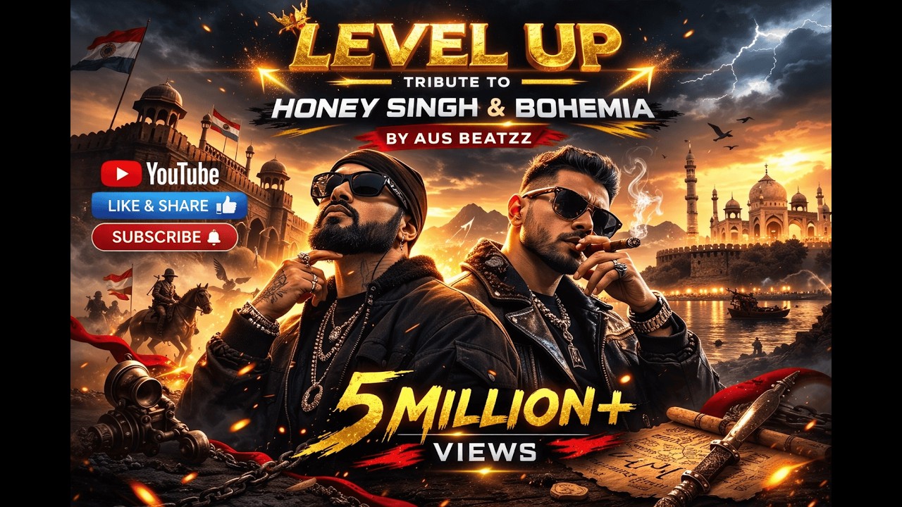 Level Up | Urdu Rap 2026 | Tribute to Bohemia & Honey Singh | AUS BEATZz