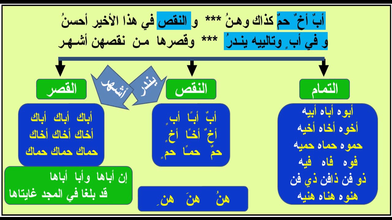 الإيجازُ المُسَهَّلُ في النَّحْوِ -  8  -  الأسماء الستة  -  عماد إبراهيم