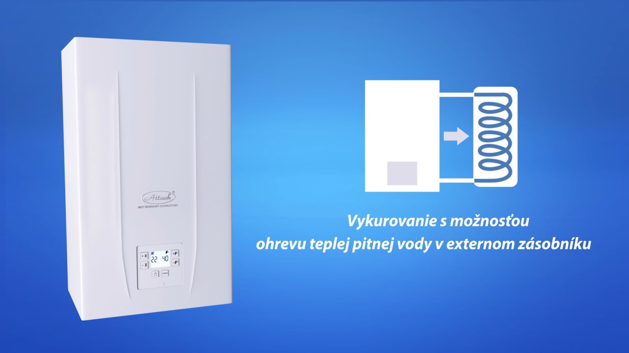 ATTACK Condensing KT - Ako funguje plynový kotol?