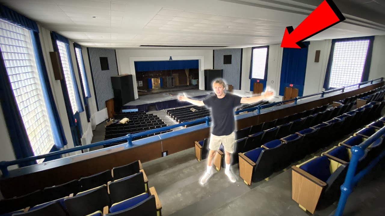 EXPLORING AN ABANDONED HIGH SCHOOL