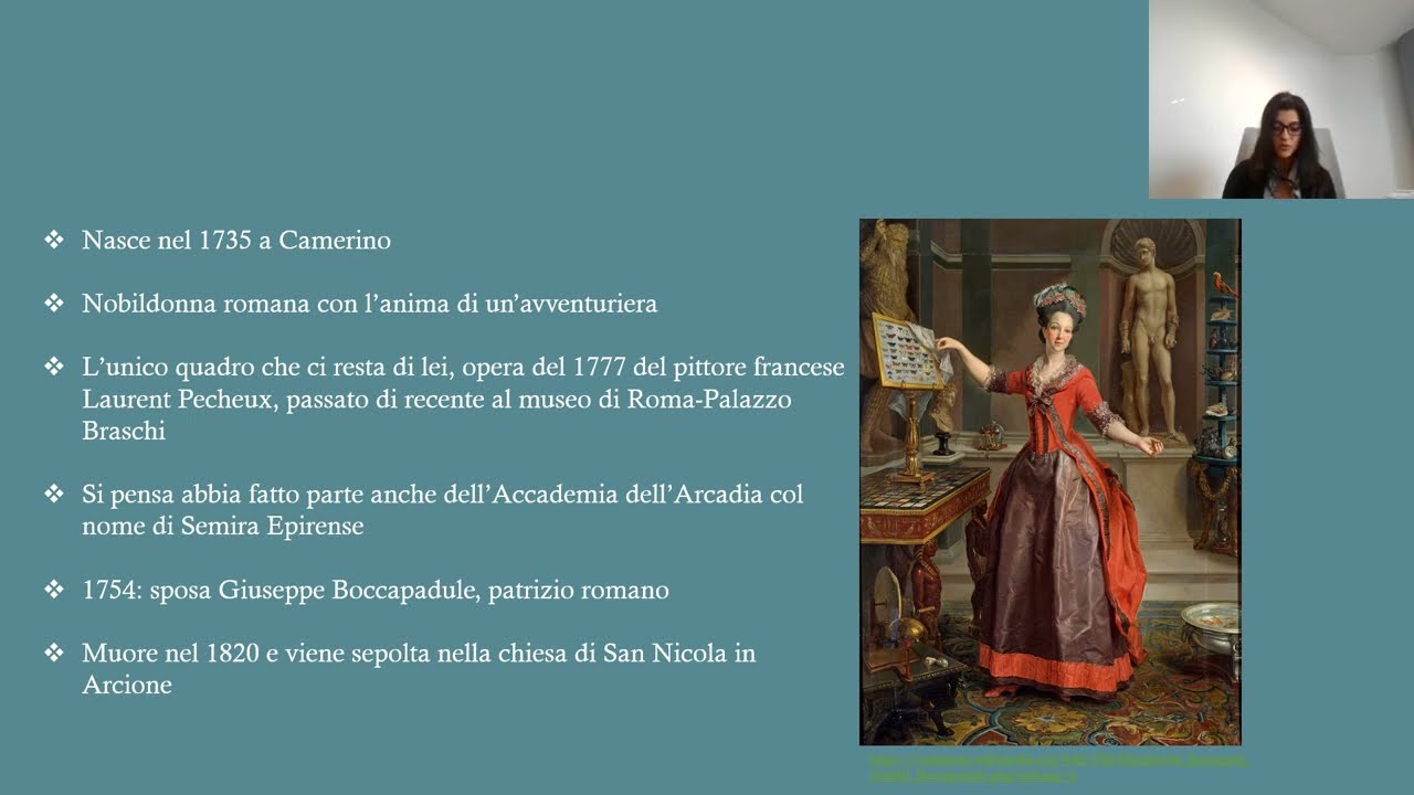 Margherita Sparapani - Ep. 1 - Rubrica delle donne d’arte, di cultura e di viaggio