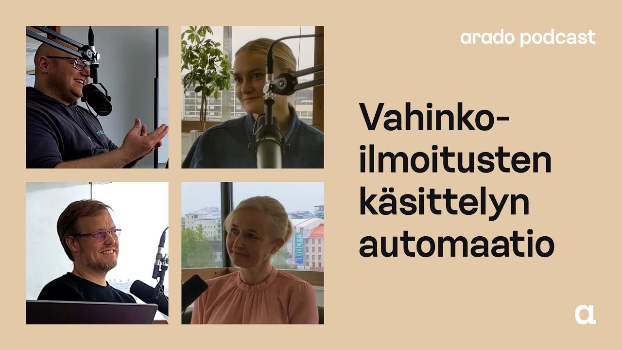 Vahinkoilmoitusten käsittelyn automaatio If:llä - haastattelussa Inka Lähteenmäki ja Riikka Ylitalo