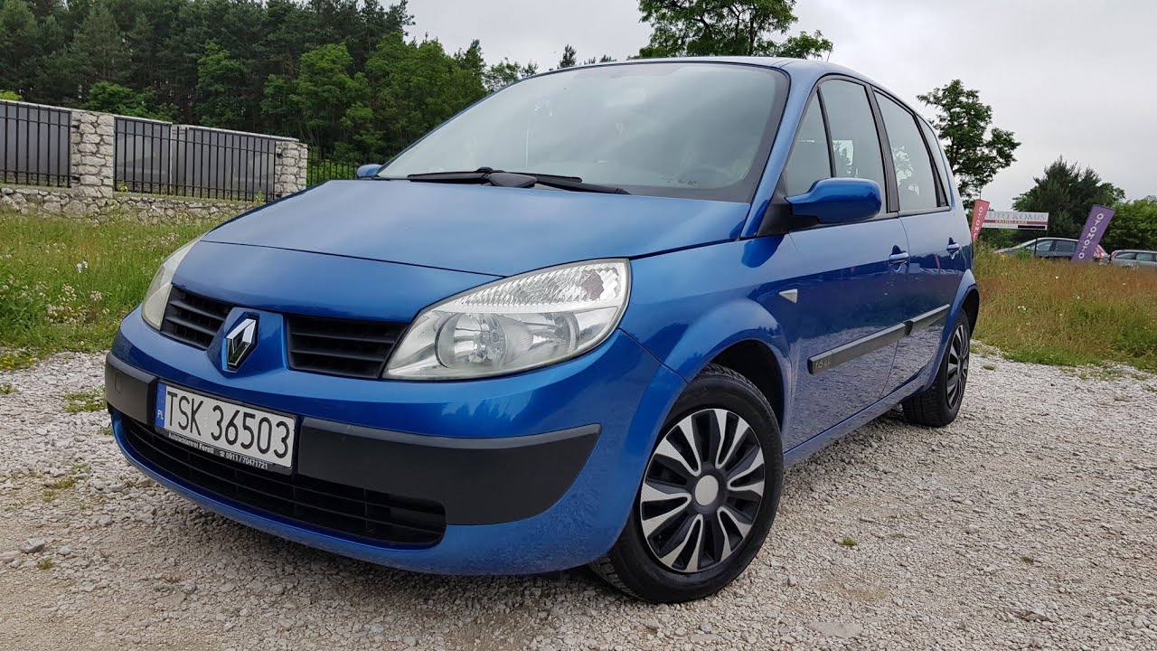 Renault Scenic II 1.6 benzynka Prezentacja Samochodu