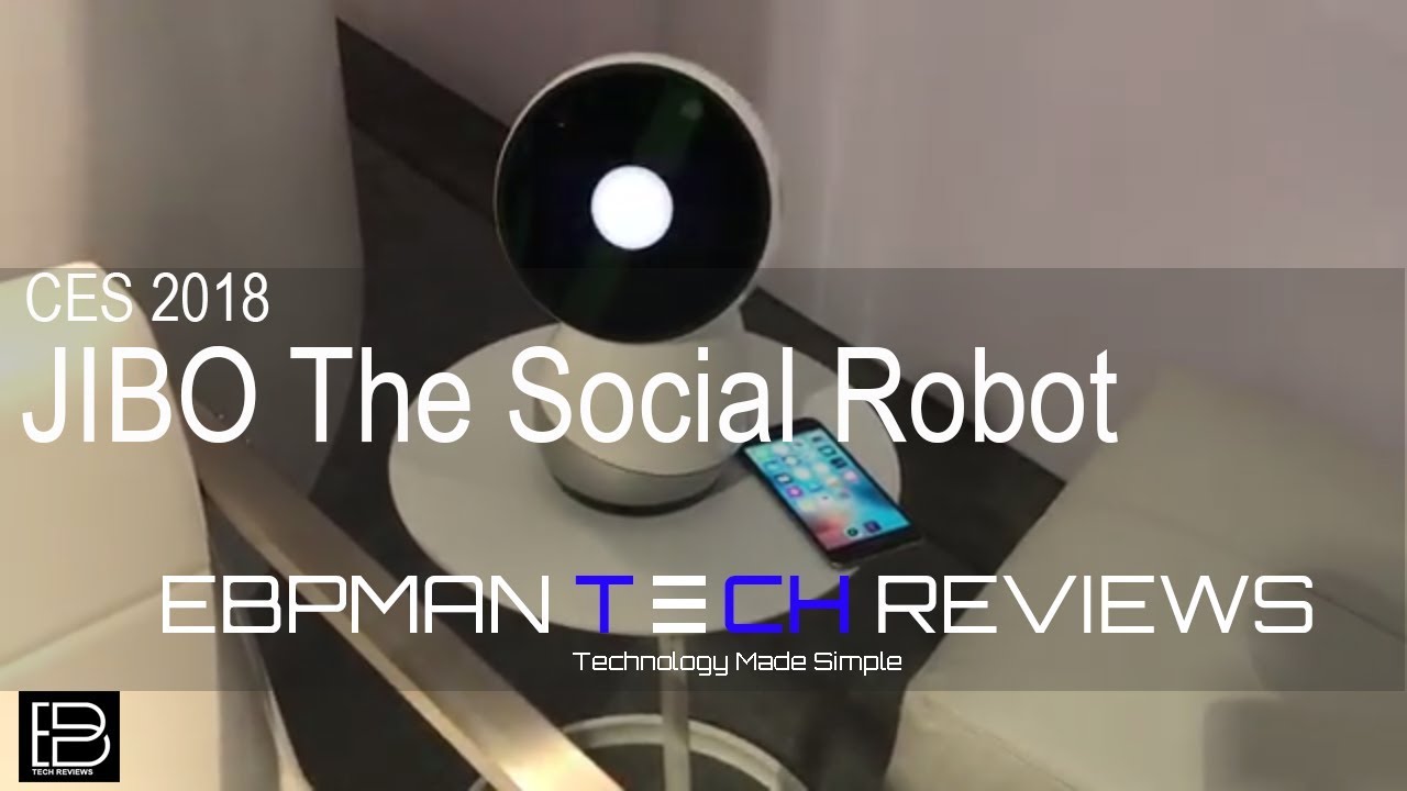 First Look - Meet JIBO your social robot that can even twerk! | CES 2018 Day 2